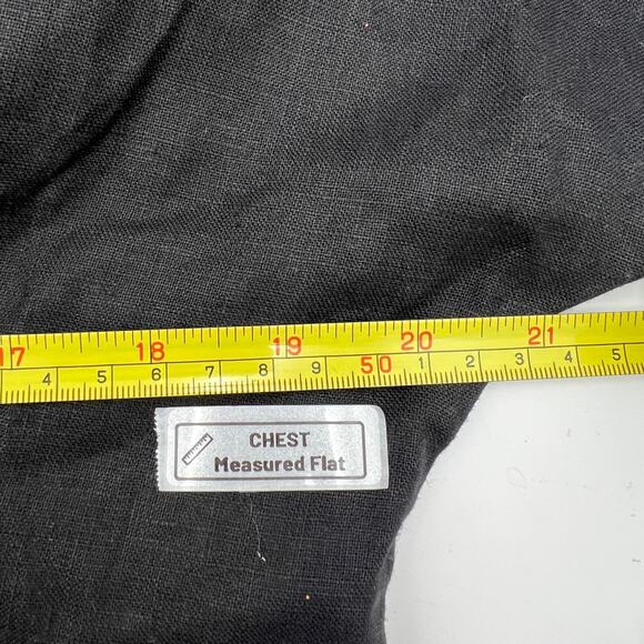 Anthropologie Exquise Tobie Button-Front Pleated Midi Shirt Dress Black Kenia - Picture 5 of 12